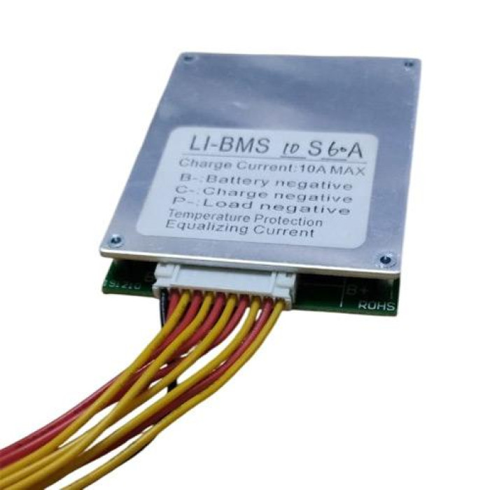 BMS контролер 10S 60А плата заряду захисту 10х Li-ion 36В з балансиром