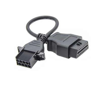 Переходник с OBD2 16pin мама на Volvo 8pin мама