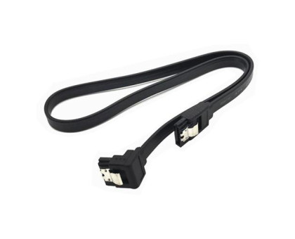 Кабель шлейф SATA - SATA кутовий, для DVD HDD SSD, до 6Гбіт/с, 40см