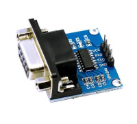 RS232 - TTL конвертер переходник, плата MAX3232, модуль HW-044