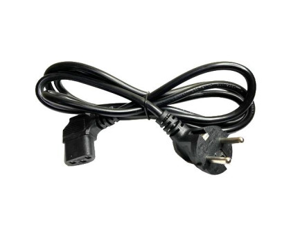 Сетевой кабель питания компьютера IEC C13 угловой, 24x0.14, 1.5м