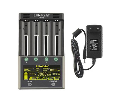 Умное зарядное устройство Liitokala Lii-500S Li-Ion Ni-MH Ni-Cd разряд емкость