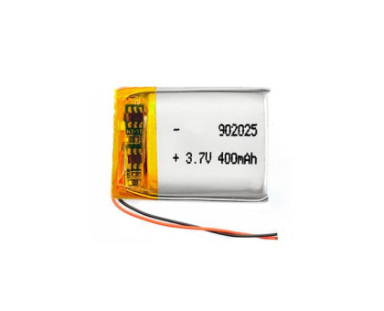 Акумулятор 902025 Li-pol 3.7В 400 мАг для RC моделей GPS MP3 MP4