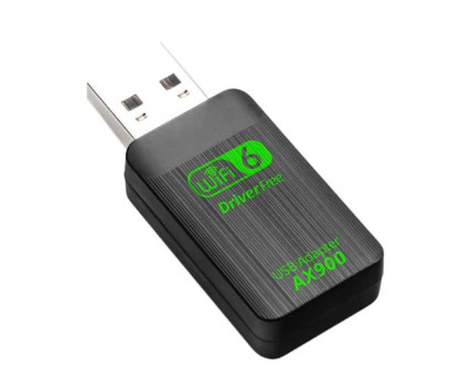 USB Wi-Fi мережевий адаптер 900Мб, 802.11ax, BT5.4, BT+AX900