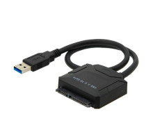Перехідник USB 3.0 - SATA 2.5/3.5 для жорсткого диска HDD SSD до 5Гбіт/с із БЖ