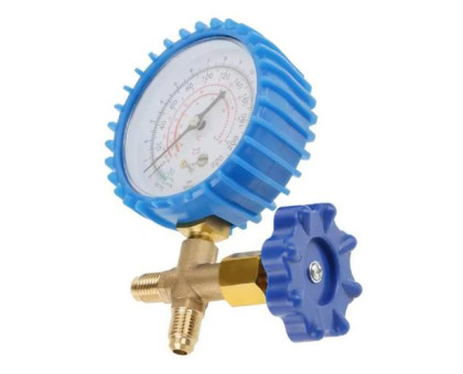 Колектор манометричний з вентилем 0-220psi для заправлення фреону XWM-466
