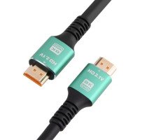 Кабель HDMI — HDMI 20м v2.1 8K UHD позолочений грубий, Premium