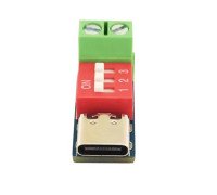 Тригер швидкої зарядки Type-C PD QC 5-20В, Dial-код, до 100Вт, CH224K