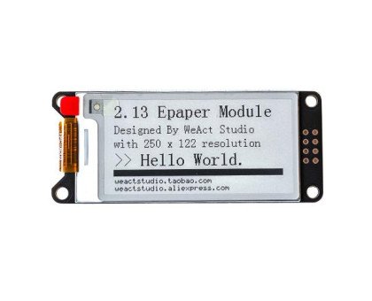 E-ink дисплей 2цвета WeAct Epaper 2.13