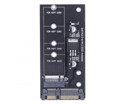 Адаптер переходник SSD M.2 NGFF ключ B на SATA3 до 6Гбит/с