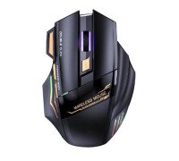 Бездротова мишка, 2.4ГГц і Bluetooth, АКБ підсвітка, iMice GW-X7, чорна