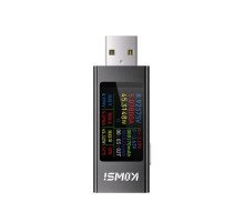 USB тестер струму напруги потужності енергії 4-30В 0-8А, KWS-MX23