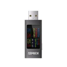 USB тестер струму напруги потужності енергії 4-30В 0-8А, KWS-MX23