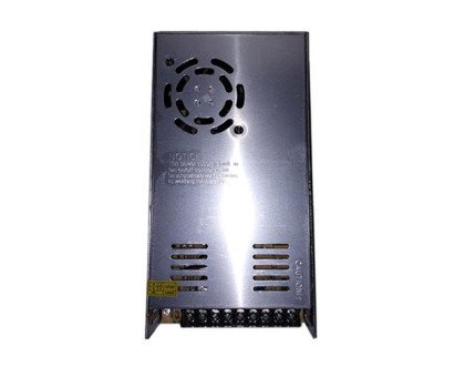 Блок живлення металевий 12В 25А 300Вт, 3-кан для LED-стрічок CCTV, UAlectric