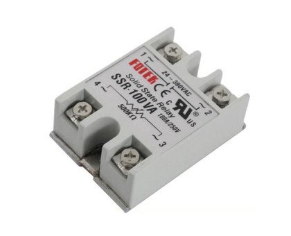 Однофазное твердотельное реле SSR-100VA 100A VR-AC