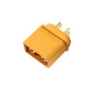 Роз’єм живлення силовий Amass XT60H-M XT60 60A 2pin, тато для RC