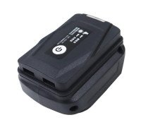 Адаптер живлення від акумулятора Makita 18В з USB і LED-ліхтарем