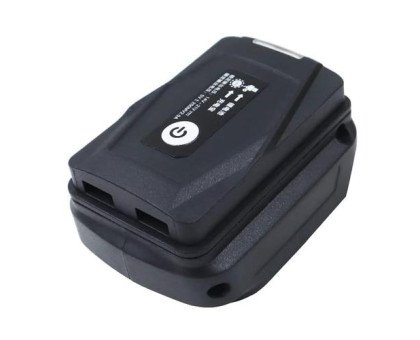 Адаптер живлення від акумулятора Makita 18В з USB і LED-ліхтарем