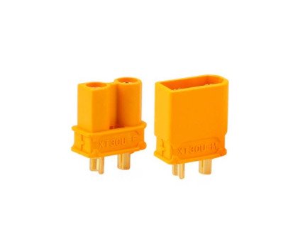 Разъем питания силовой Amass XT30U XT30 30А 2pin пара папа-мама для RC