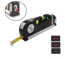 Лазерний рівень нівелір 2 лінії 5 точок Fixit Laser Level Pro 3 + рулетка
