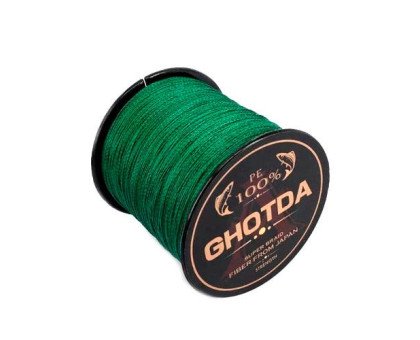 Шнур плетений рибальський 150м 8жил 0.23мм 14кг GHOTDA, зелений