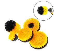 Набір з 5 щіток-насадок на шуруповерт дриль для чищення автомобіля