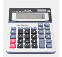 Калькулятор настольный бухгалтерский 19x14.5см 12-разрядный DM-1200V