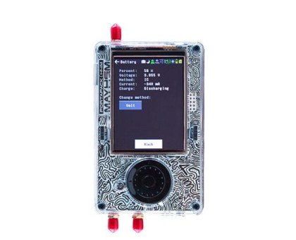 SDR радиостанция с 5 антеннами 1МГц 6ГГц HackRF One Portapack H4 Mayhem