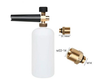 Пенная насадка пенник 1л для моек Himoref с резьбой M22, S5