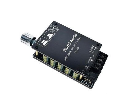 Аудіо підсилювач потужності звуку HiFi 2x100Вт Bluetooth 5.0 TPA3116, ZK-1002