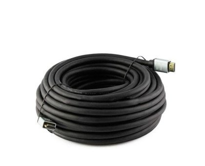 Кабель HDMI - HDMI 10м v2.0 4K 3D позолочений грубий, Premium