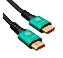 Кабель HDMI - HDMI 5м v2.1 8K UHD позолочений грубий, Premium