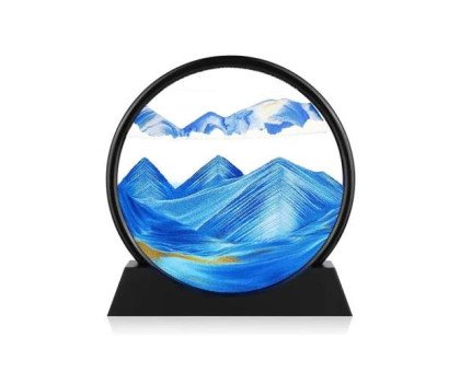 Картина настольная 3D из песка антистресс, 18см, цвета