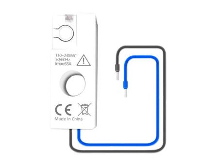 Датчик потребления электроэнергии 63А 1P+N Zigbee, энергометр Zemismart SPM01