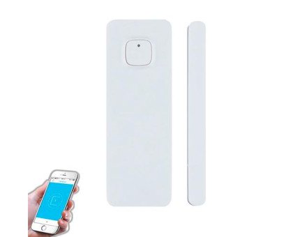 Датчик беспроводной Wi-Fi открытия двери окна, магнитный ZC-WD004