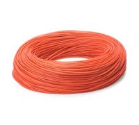 Дріт мідний 12AWG 600В 4.5мм 100м, в силіконовій ізоляції, червоний