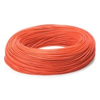 Дріт мідний 12AWG 600В 4.5мм 100м, в силіконовій ізоляції, червоний