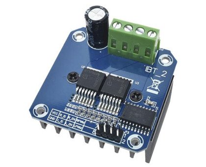 Драйвер крокового двигуна BTS7960, до 43А, Arduino