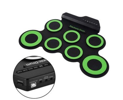 Барабаны электронные USB гибкие, барабанная установка, пэды G3002