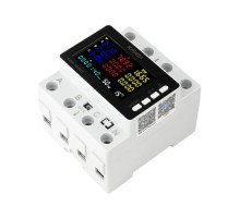 Wi-Fi счетчик электроэнергии трёхфазный 220В 80А DIN, защиты, KWS-306WF