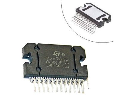 Чіп TDA7850 Flexiwatt25, Підсилювач низької частоти