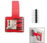 Sniffer-адаптер для аналізу сигналів з MicroSD TF карт, сніфер