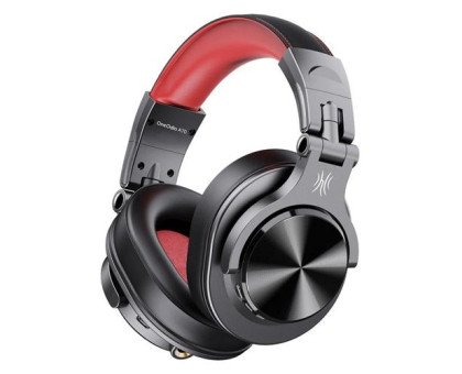 Наушники беспроводные OneOdio Fusion Wireless A70, BT гарнитура, черно-красные