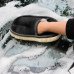 Перчатка шерстяная для мытья и полировки автомобиля, мягкая
