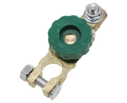 Клемма минусовая для автомобильного АКБ с выключателем массы 6-24В