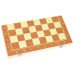 Настольная игра 3в1 шахматы, шашки, нарды, 34x34см, дерево