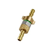Штуцер М14x1.5 с корпусным шестигранником под шланг 8.5мм, елочка, латунь