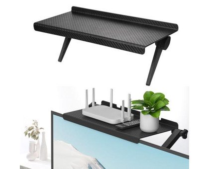 Полиця на телевізор монітор, M 26x11.5x3.6см регульована підставка, Screen Top Shelf