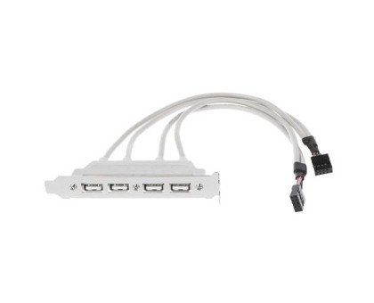 Планка розширення контролер USB 2.0, 4 порта, на задню панель ПК