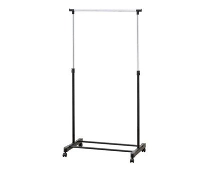 Напольная стойка вешалка для одежды S до 20кг, 68x37x140см регулируемая